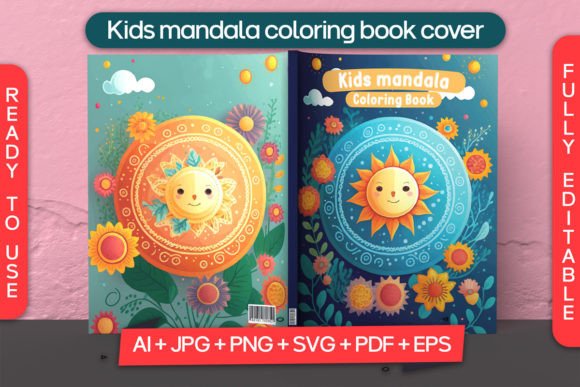 Download Kids Mandala Coloring Book Cover - Color Collection