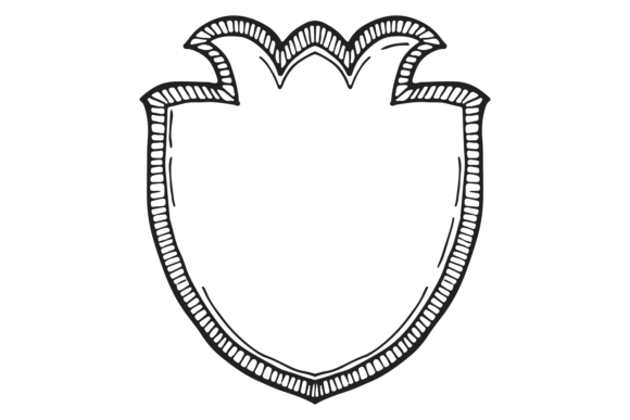Download Heraldic Insignia Engraving Template. Em - Engraving Collection