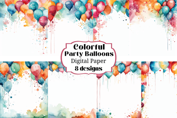 Download Multicolored Colorful Party Balloons - Color Collection
