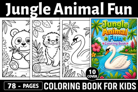 Download Jungle Animal Coloring Book for Kids - Color Collection