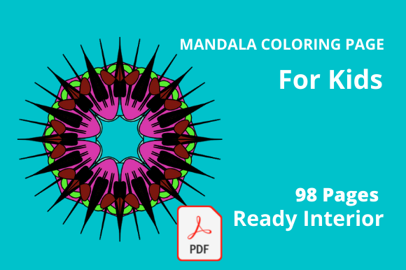 Download Coloring Kids Mandala Coloring Pages - Color Collection