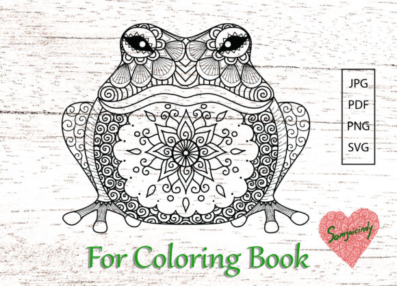 Download Frog for Adult Coloring Book - Color Collection