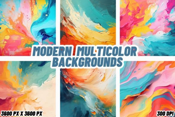 Download Modern Multicolor Backgrounds - Color Collection