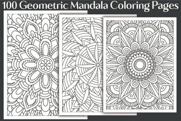 Download Geometric Mandala Coloring Pages - Color Collection