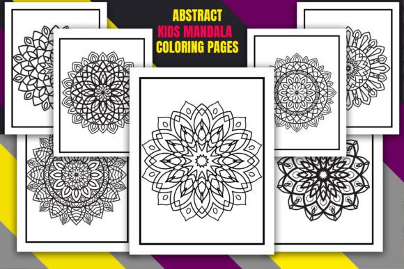 Download Abstract Kids Mandala Coloring  Pages - Color Collection