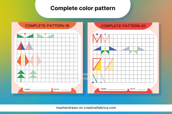 Download Kids Activity Trace Color Pattern 19-20 - Color Collection