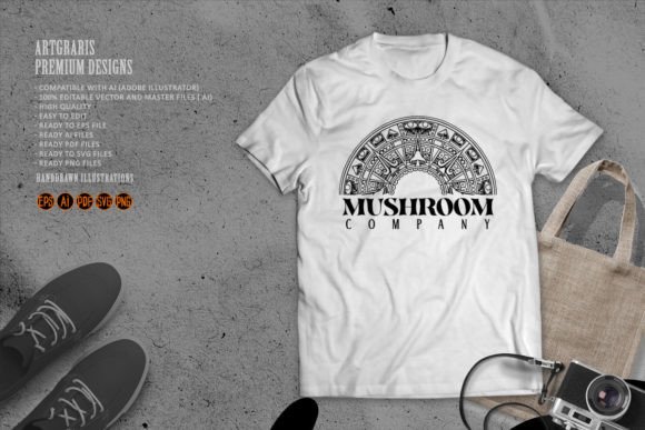 Download Psychedelic Mushroom Trippy Mandala - Premium Resources