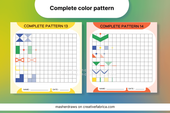 Download Kids Activity Trace Color Pattern 13-14 - Color Collection