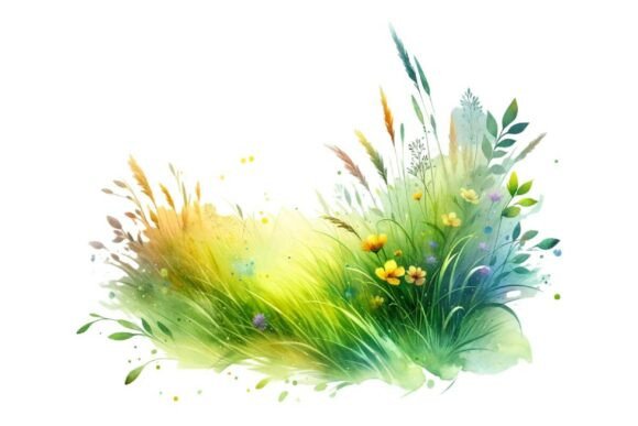 Download Watercolor Wild &amp; Green Handcrafted - Color Collection